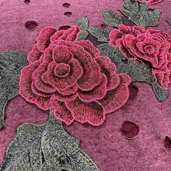 Local Lab Rose 3D Destroyed Shirt - Picture 8 of 9